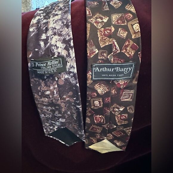 Set of 2 - Arthur Barry & Prince Bellini tie - Picture 2 of 2
